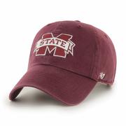  Mississippi State 47 ' Brand Primary Logo Clean Up Hat