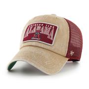  Alabama 47 ' Brand Vault Elephant Patch Dial Cleanup Trucker Hat