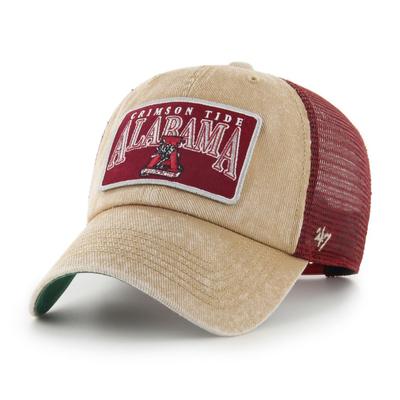 Alabama 47' Brand Vault Elephant Patch Dial Cleanup Trucker Hat