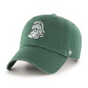  Michigan State 47 ' Brand Vault Spartan Helmet Clean Up Hat