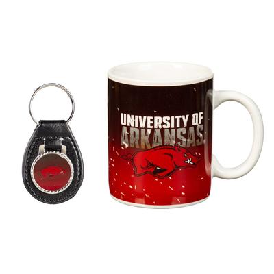 Arkansas Mug & Keychain Gift Set
