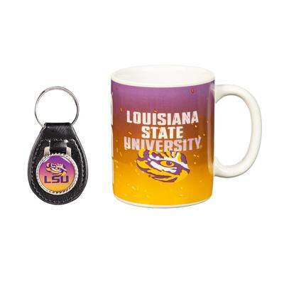 LSU Mug & Keychain Gift Set