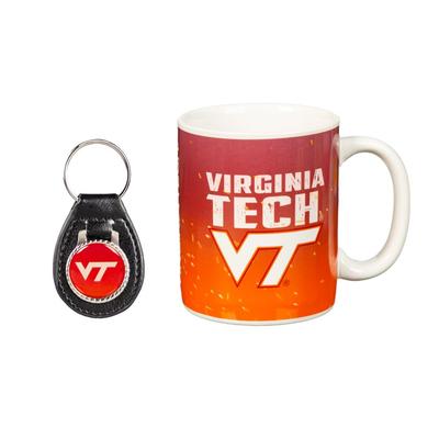 Virginia Tech Mug & Keychain Gift Set
