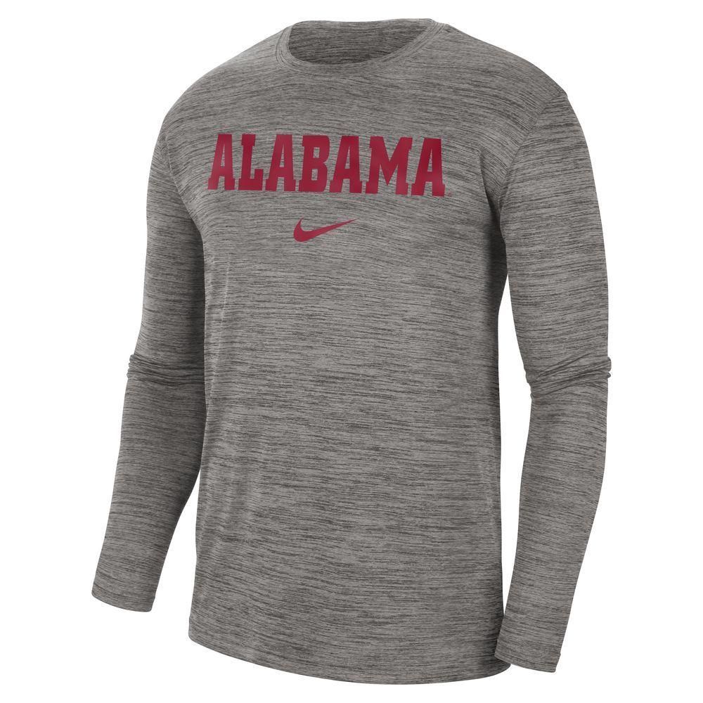 Bama | Alabama Nike Team Issue Velocity Long Sleeve Tee | Alumni Hall