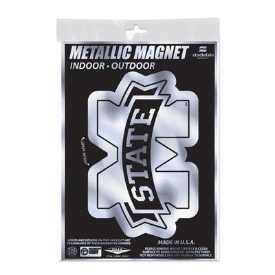Mississippi State Wincraft 5 x 7 Metallic Magnet