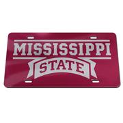  Mississippi State Wincraft 5 X 7 Stack License Plate