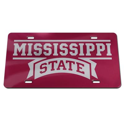 Mississippi State Wincraft 5 x 7 Stack License Plate