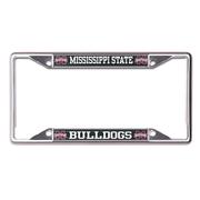  Mississippi State Wincraft Carbon License Plate Frame