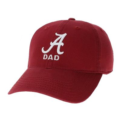Alabama Legacy A Logo Over Dad Adjustable Hat