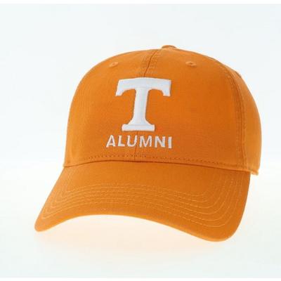 Tennessee Legacy Power T Logo Over Alumni Adjustable Hat