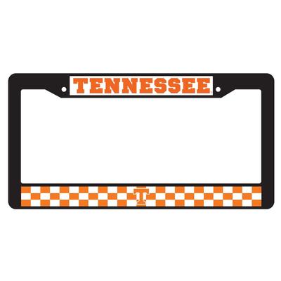 Tennessee Checkerboard License Plate Frame