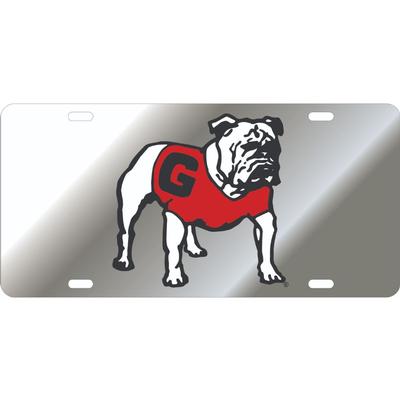 Georgia Standing Bulldog License Plate