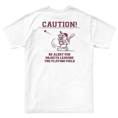 Mississippi State Hitting Bully Caution Vintage Tee