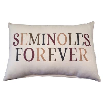 Florida State Seminole Forever Pillow
