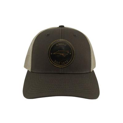 Boone Circle Leather Patch Trucker Hat