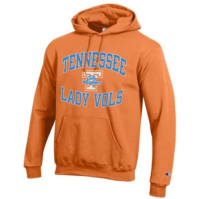 Tennessee Lady Vols Champion Arch Logo Powerblend Hoodie