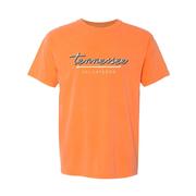  Tennessee Summit Script Over Bar Comfort Colors Tee