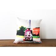  Mississippi State Watercolor Cowbell Pillow