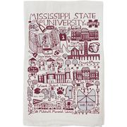  Mississippi State Julia Gash Tea Towel