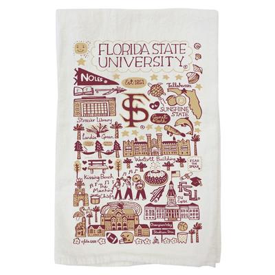 Florida State Julia Gash Tea Towel