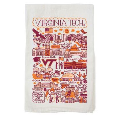 Virginia Tech Julia Gash Tea Towel