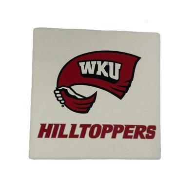 Western Kentucky Logo Single Coaster