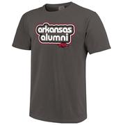  Arkansas Retro Lines Alumni Comfort Colors Tee