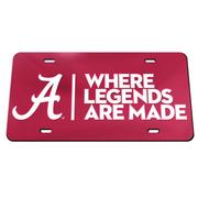  Alabama Slogan License Plate