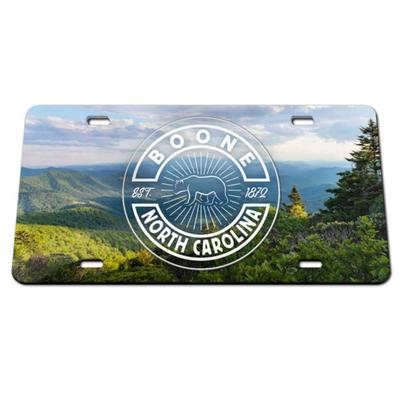 Boone North Carolina License Plate