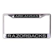  Arkansas Black Metallic License Plate Frame