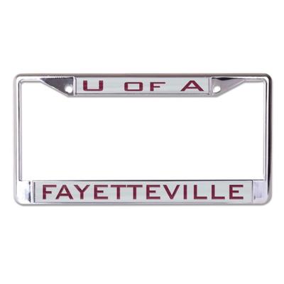 UofA Fayetteville License Plate Frame