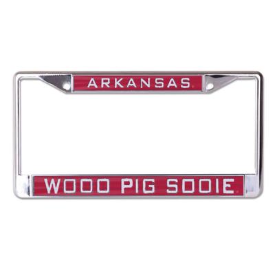 Arkansas Wooo Pig Sooie License Plate Frame