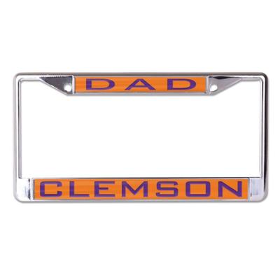 Clemson Dad License Plate Frame