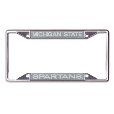 Michigan State Frosted License Plate Frame