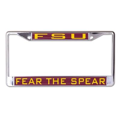 FSU Fear the Spear License Plate Frame