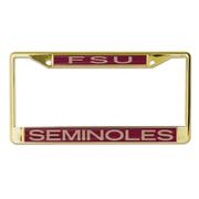  Fsu Seminoles Gold License Plate Frame