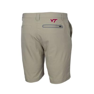 Virginia Tech Cutter & Buck Bainbridge Sport Tech Shorts