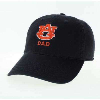 Auburn Legacy Logo Over Dad Adjustable Hat