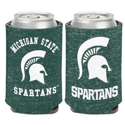 Michigan State 12 Oz Heather Can Cooler