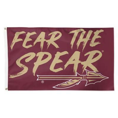 Florida State 3' X 5' Fear The Spear House Flag