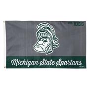  Michigan State 3 ' X 5 ' Vault House Flag