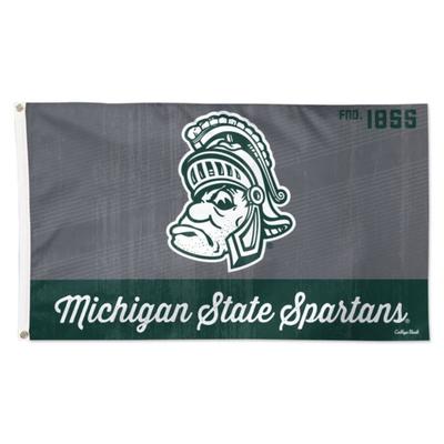 Michigan State 3' X 5' Vault House Flag