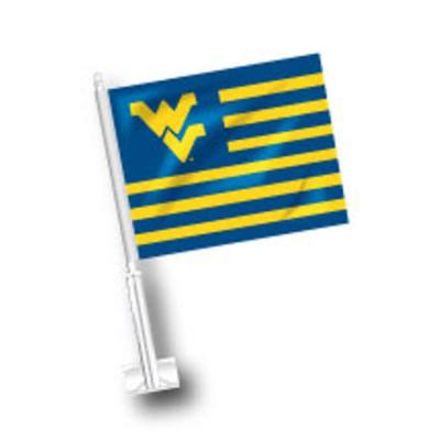 West Virginia Americana Car Flag