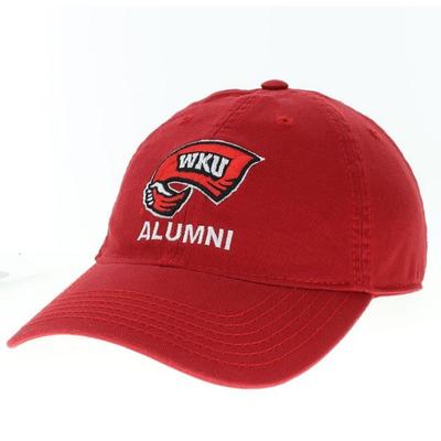 Western Kentucky Legacy Logo Over Alumni Adjustable Hat