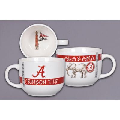 Alabama Magnolia Lane Ceramic Soup Mug