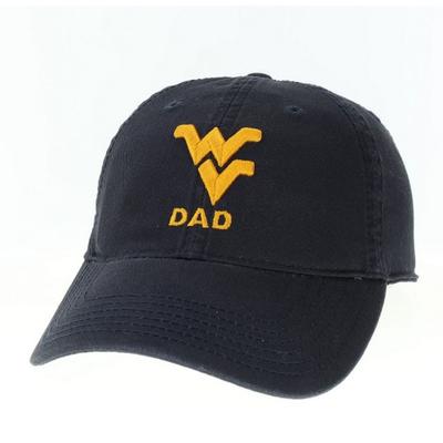 West Virginia Legacy Logo Over Dad Adjustable Hat