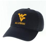  West Virginia Legacy Logo Over Alumni Adjustable Hat