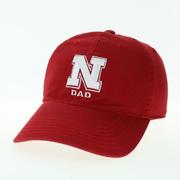  Nebraska Legacy Logo Over Dad Adjustable Hat