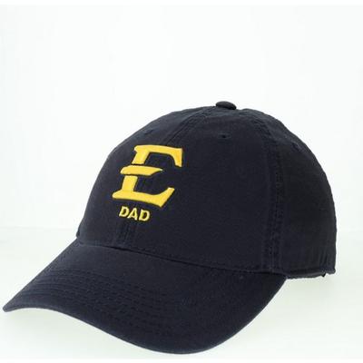 ETSU Legacy Logo Over Dad Adjustable Hat