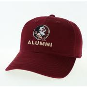  Florida State Legacy Logo Over Alumni Adjustable Hat